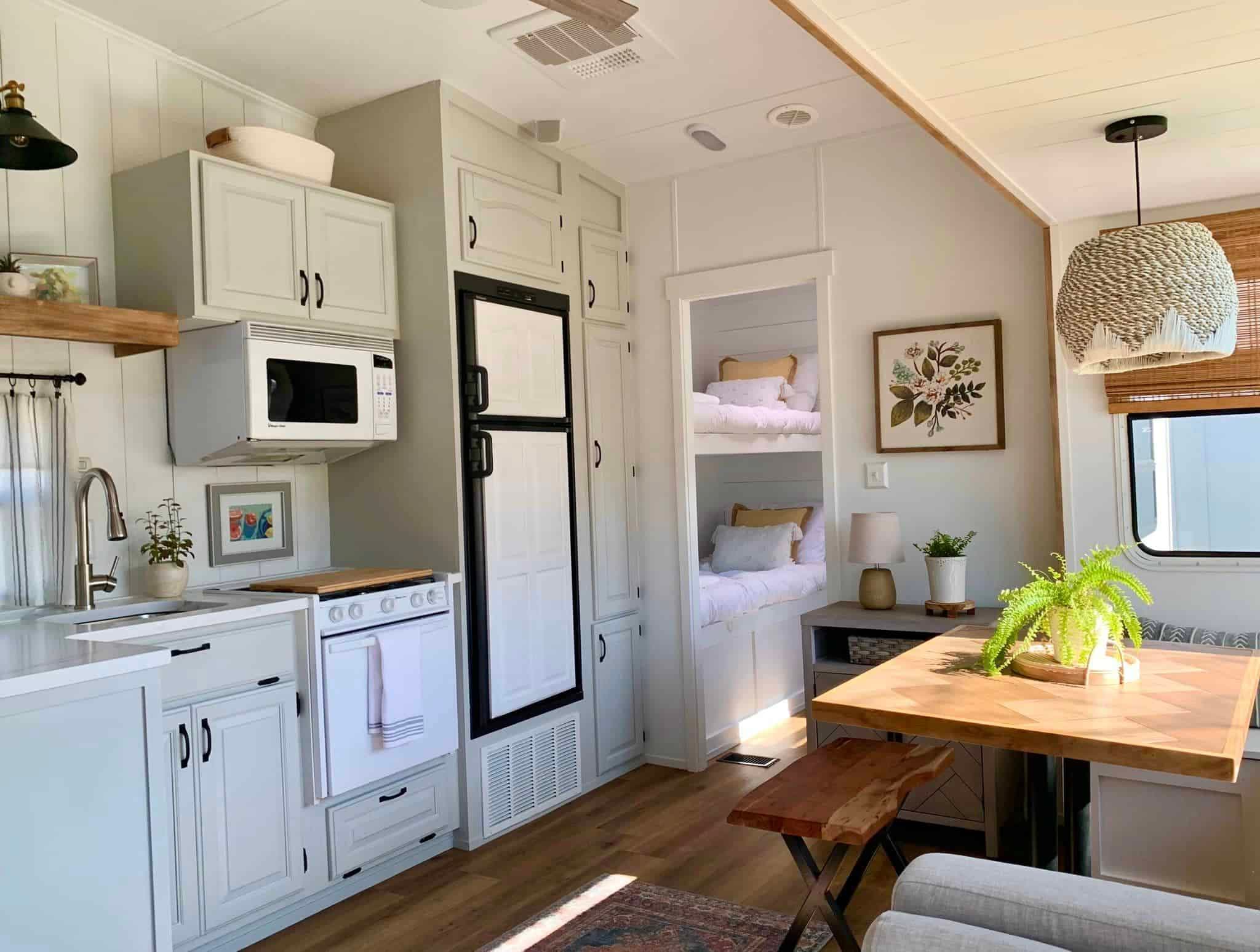 Open and Bright Forest River Cedar Creek Fifth Wheel photo 3