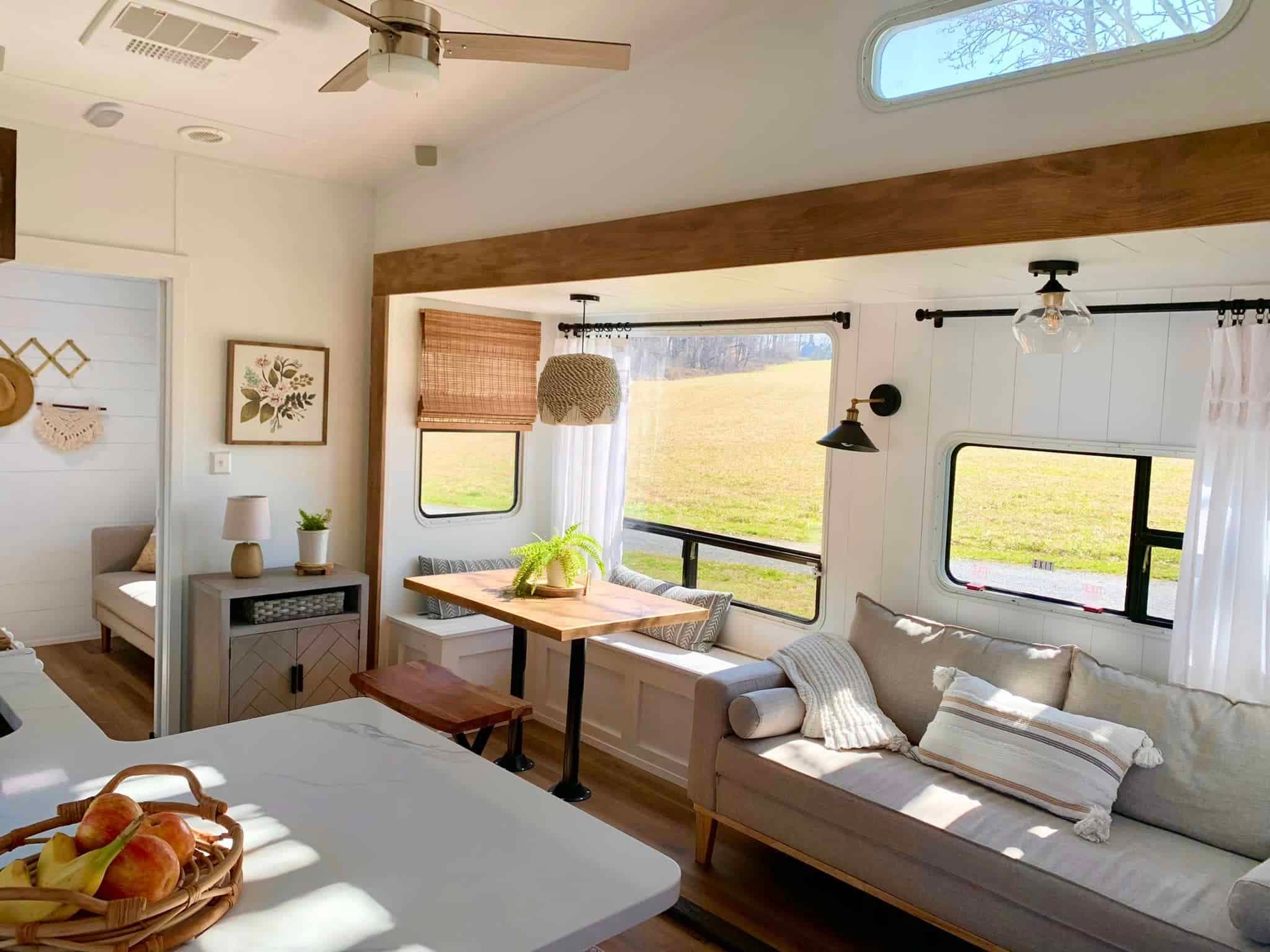 Open and Bright Forest River Cedar Creek Fifth Wheel photo 2